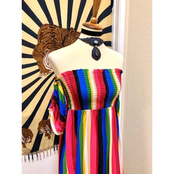 🌈 Stylish color block top - Picture 3 of 8